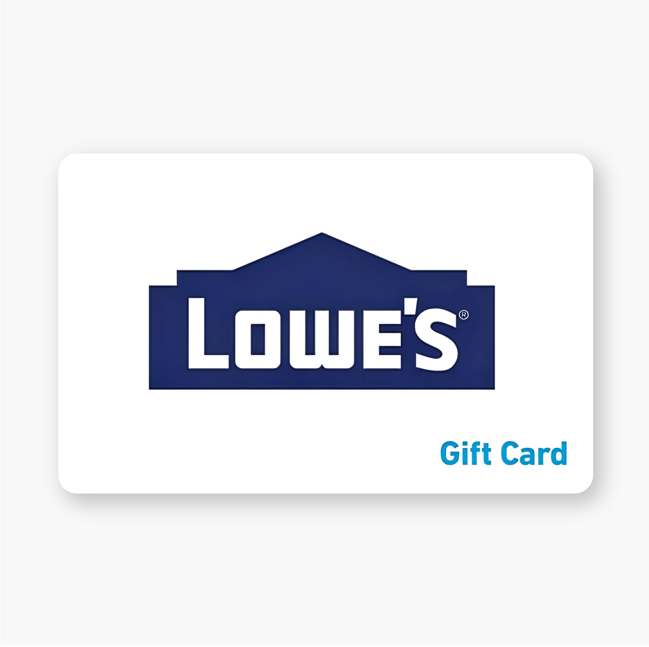Lowes Virtual Gift Card